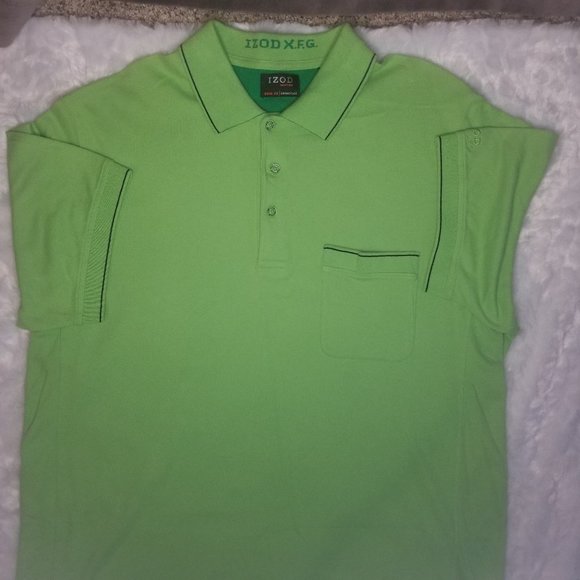 IZOD - X.F.G Mens Polo Shirt - Picture 6 of 8
